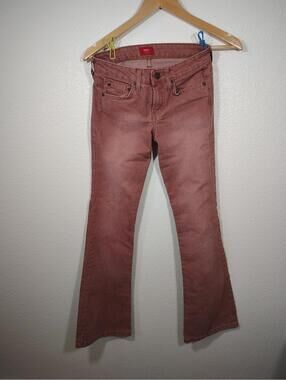 Pink Barbiecore Jeans Mossimo Western Boot cut Cowgirl Stretch Slim Size 1